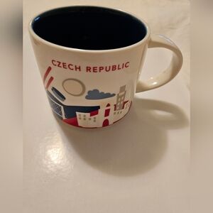 Starbucks Czech Republic Mug, You Are Here Series, New, No Box
